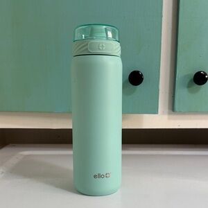 Ello 22oz Insulated Straw Water Bottle Teal Leakproof NWOT